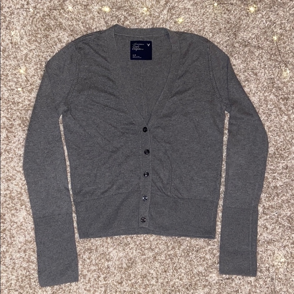 AEO Button-Up Sweater
